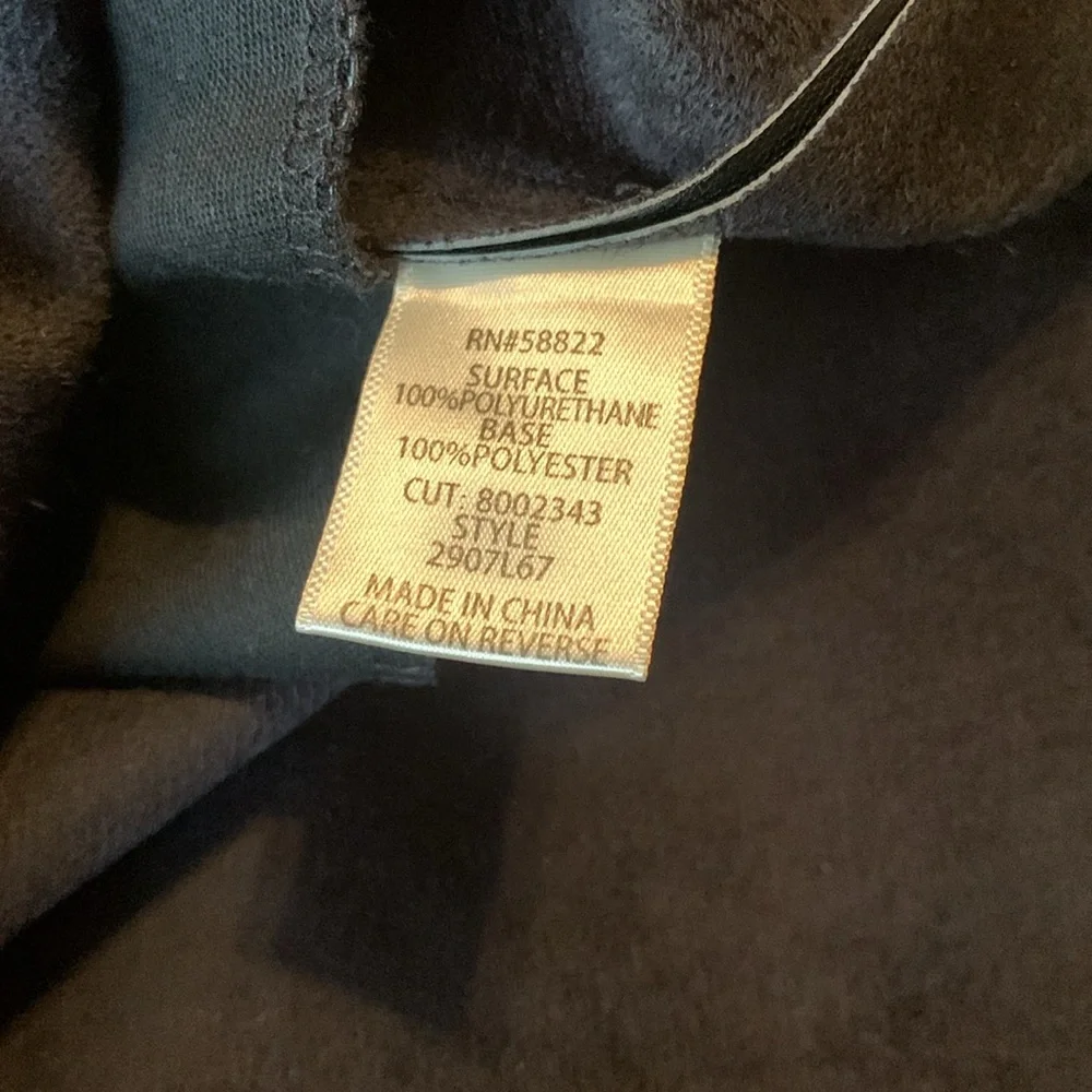 Max Studio Black Leather Dress Nordstrom Size Medium - Picture 4 of 7